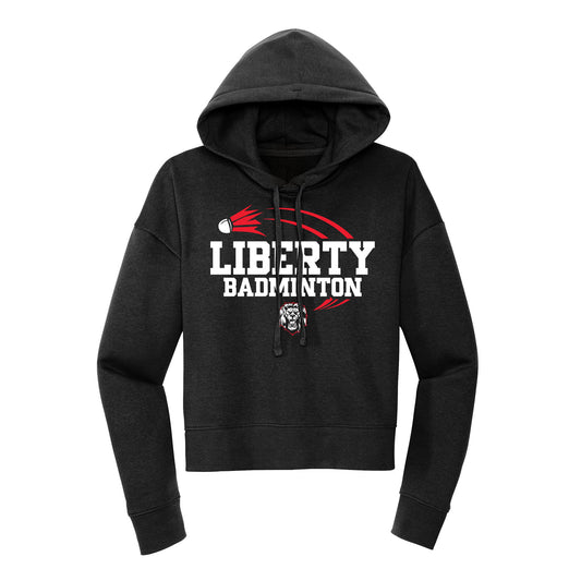 Liberty Badminton Cropped Hoodie