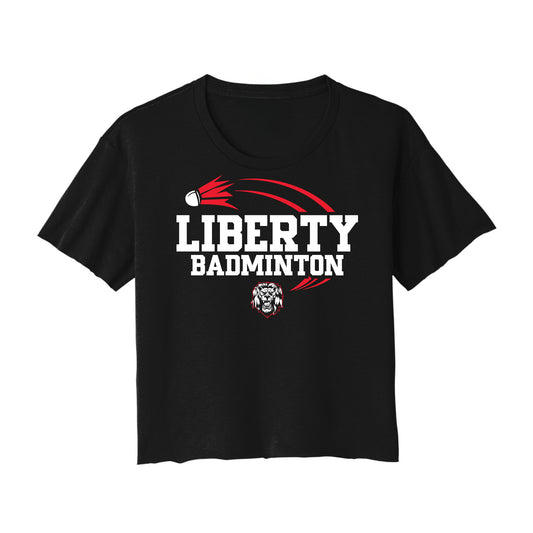 Liberty Badminton Cropped Tee