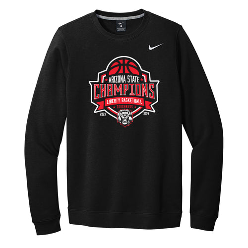 Liberty Basketball State Champions Nike Crewneck Sweatshirt