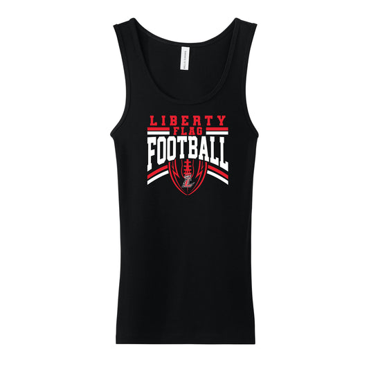 Liberty Flag Football Ball Women's Tank Top