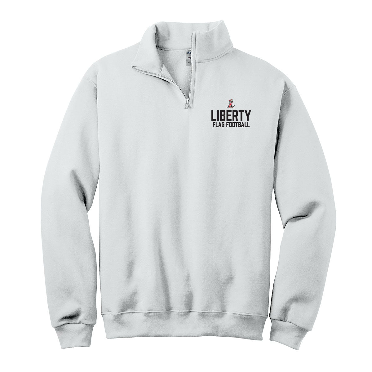 Liberty Flag Football 1/4 Zip Fleece
