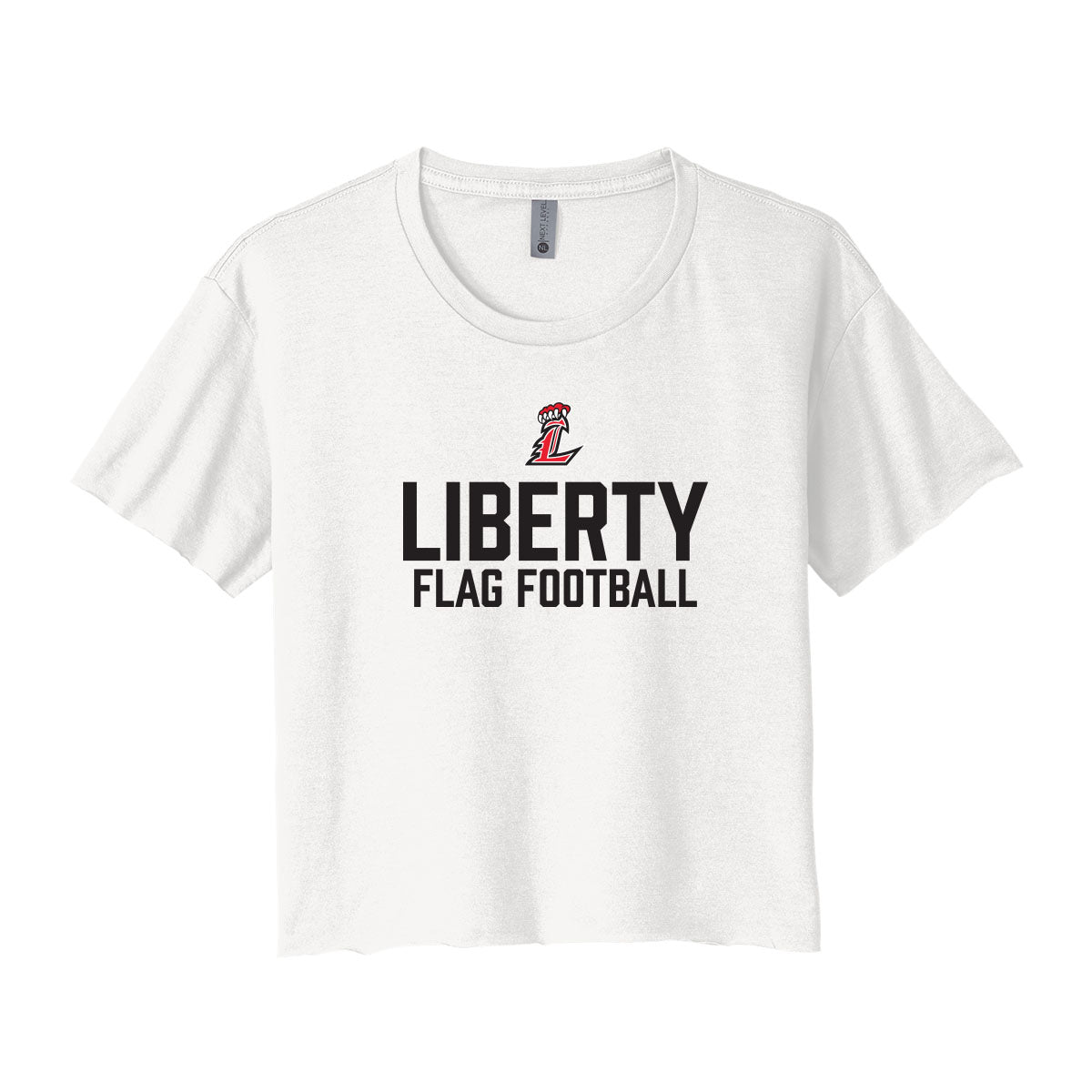 Liberty Flag Football Cropped Tee