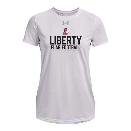 Liberty Flag Football Womens Under Armour Tee