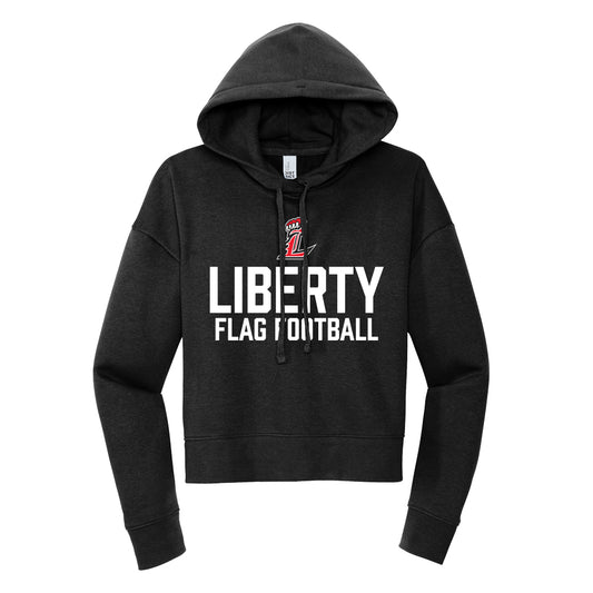 Liberty Flag Football Cropped Hoodie