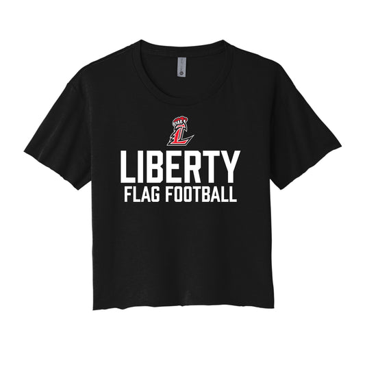 Liberty Flag Football Cropped Tee
