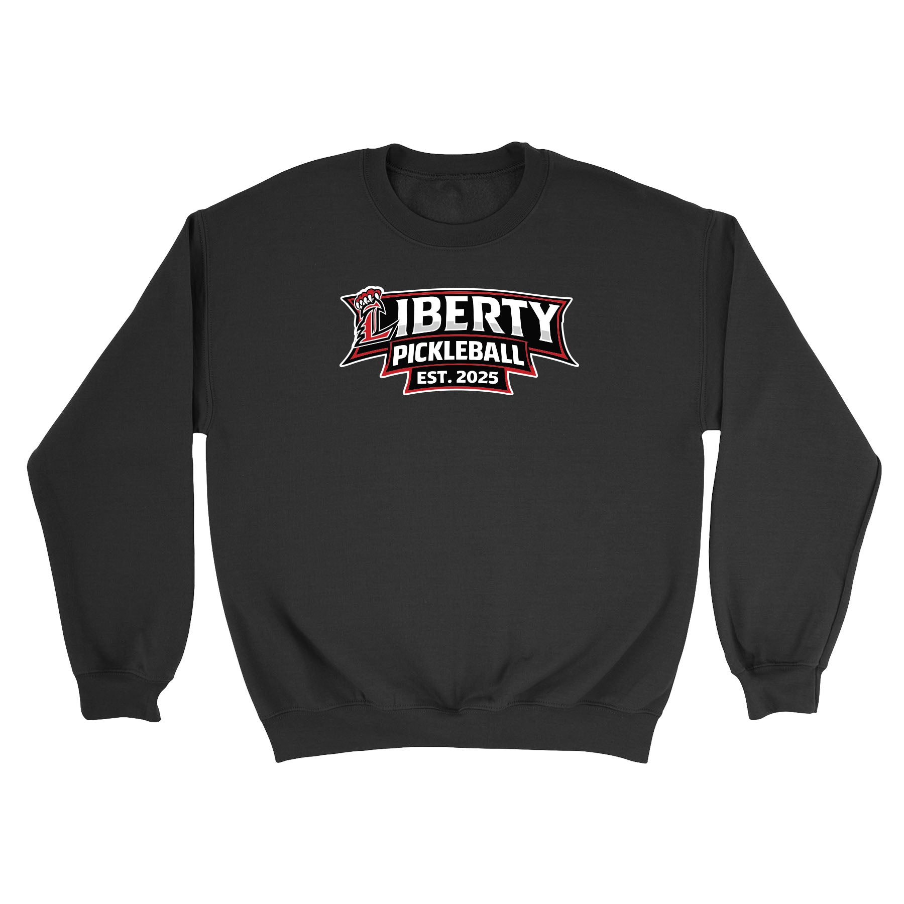 Liberty Pickleball Stacked Unisex Crewneck Sweatshirt