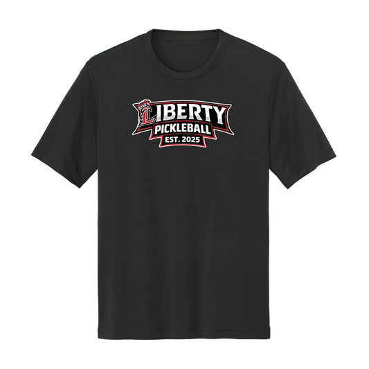 Liberty Pickleball Stacked Dri Fit Tee