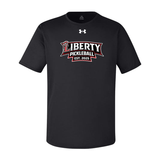 Liberty Pickleball Stacked Under Armour Tee