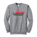Lions Football (two color) Unisex Crewneck Sweatshirt
