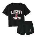 Liberty Cheer Crop and Short Set