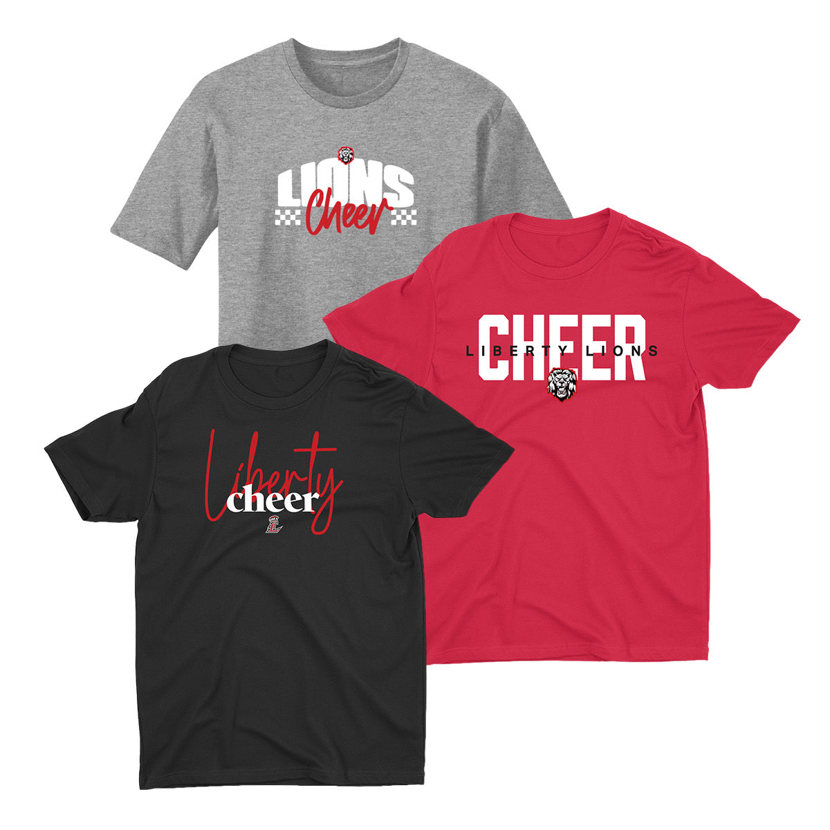 Liberty Cheer 3 Tee Pack