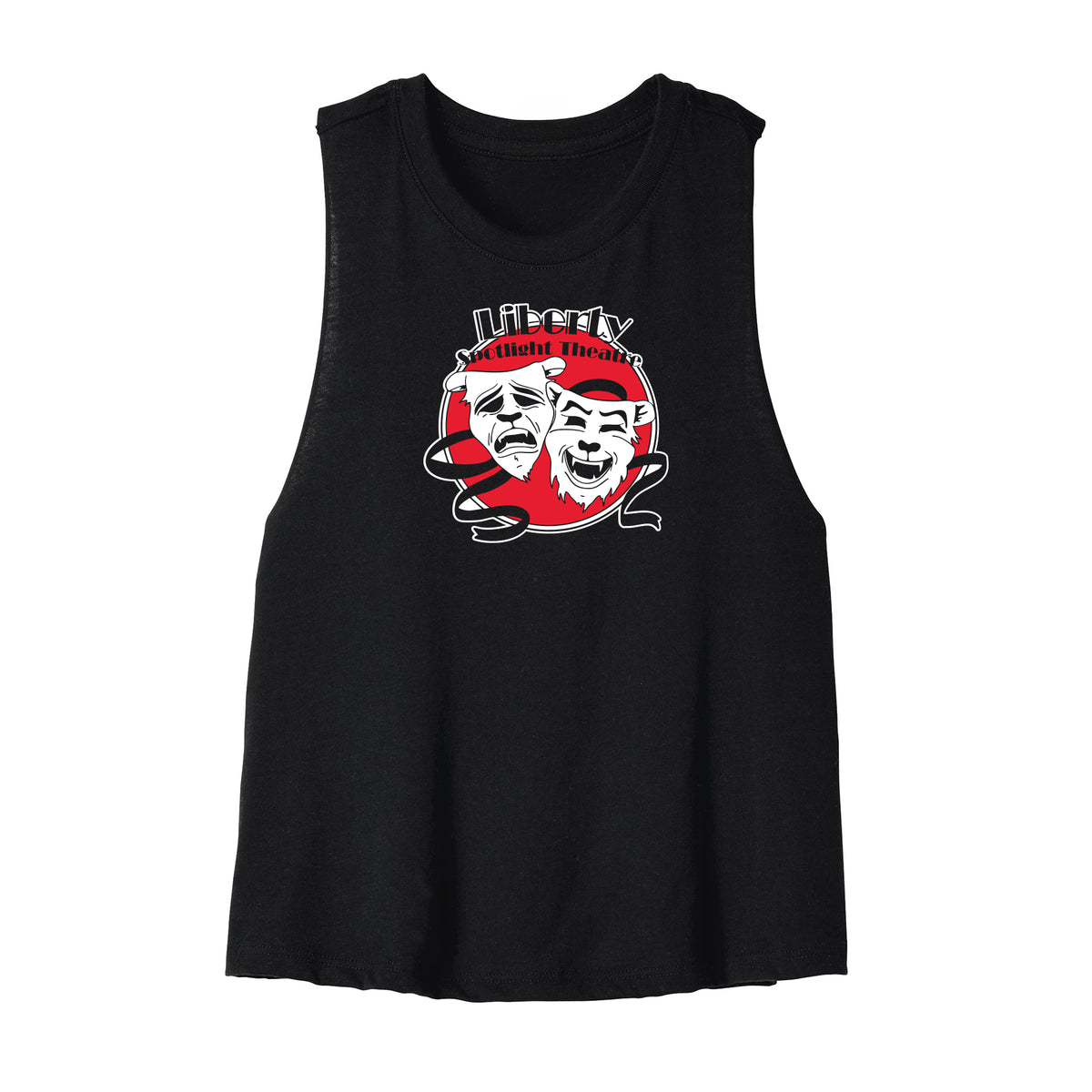 Liberty Spotlight Theatre Cropped Racerback Tank