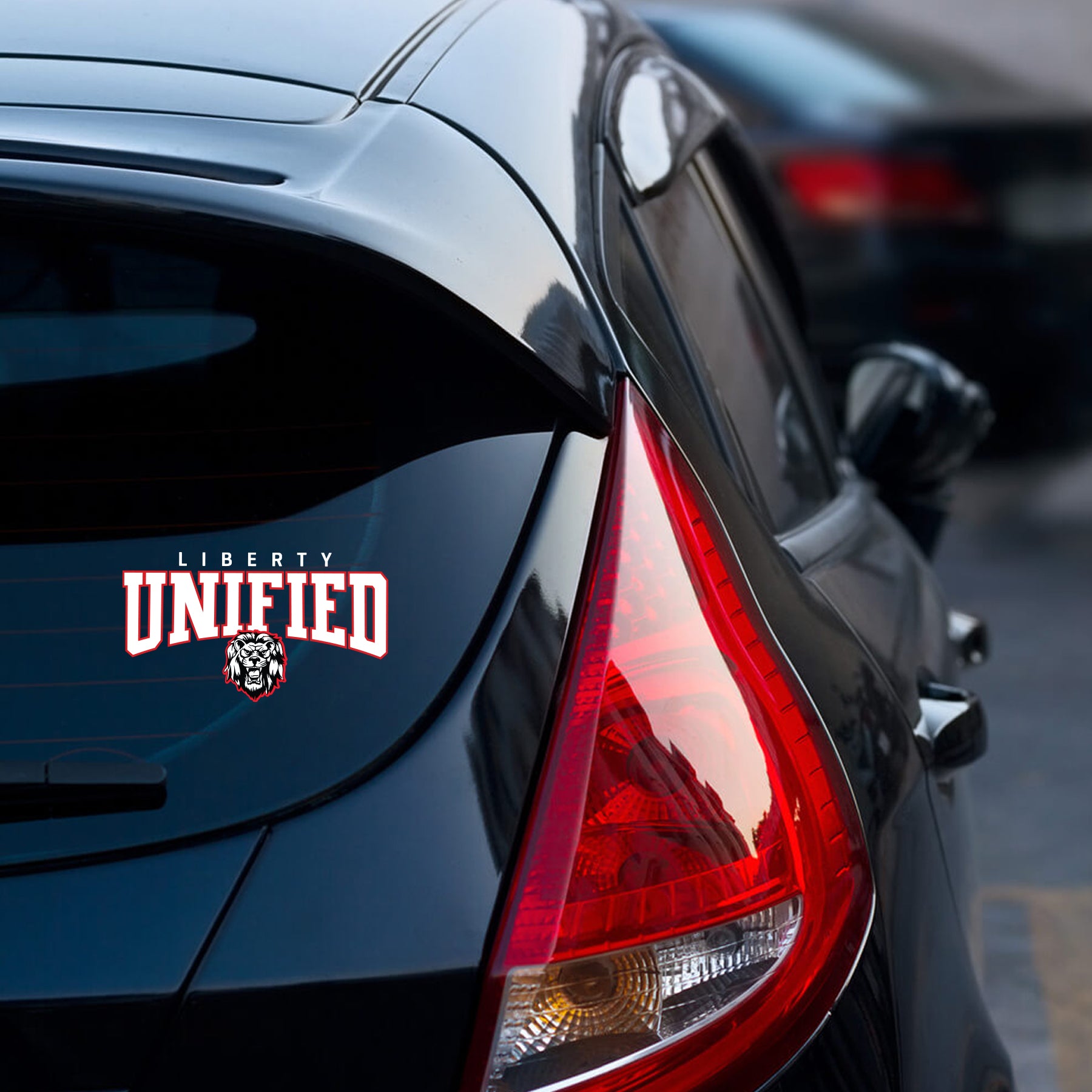 Liberty Unified Lion Sticker