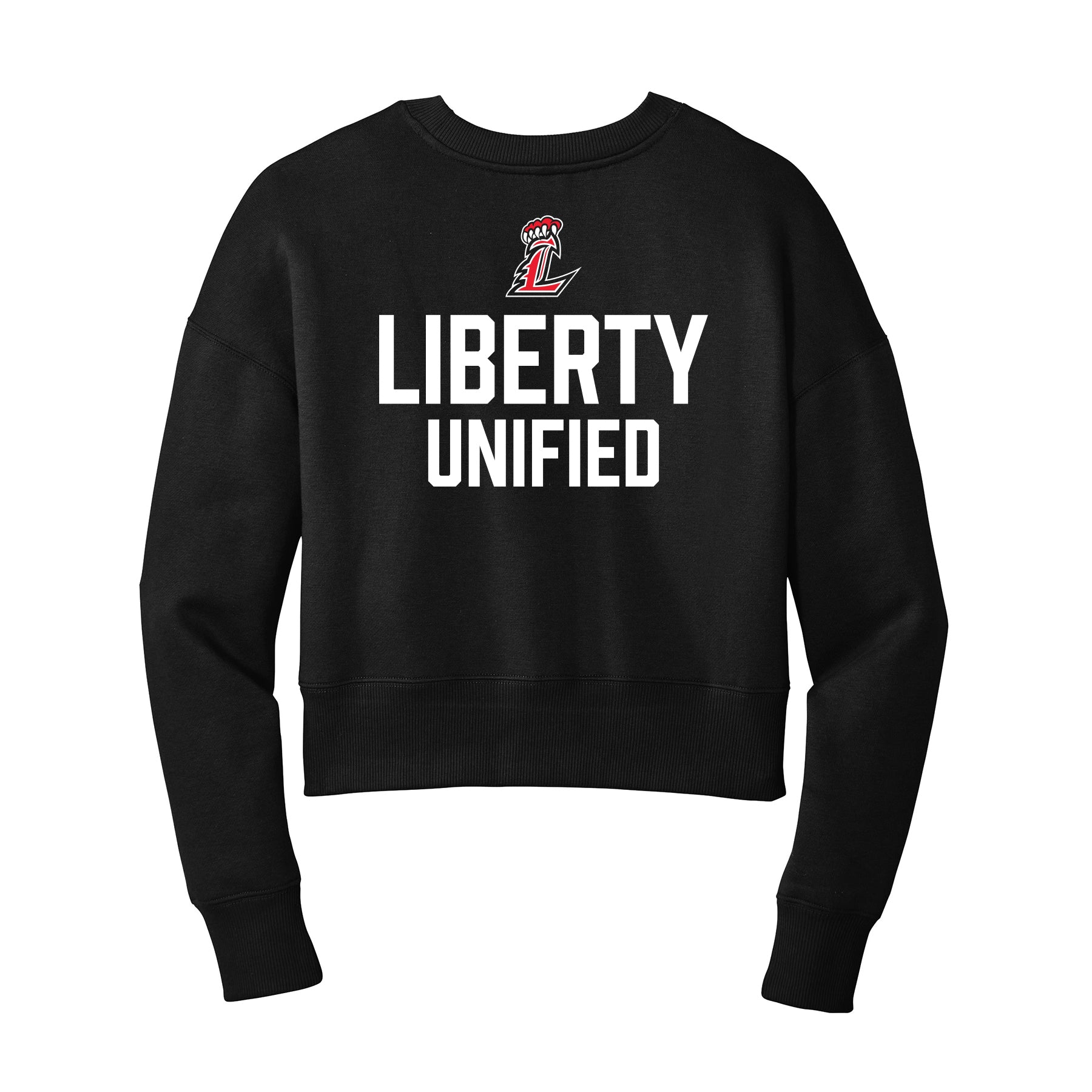 Liberty Unified Cropped Crewneck Sweatshirt