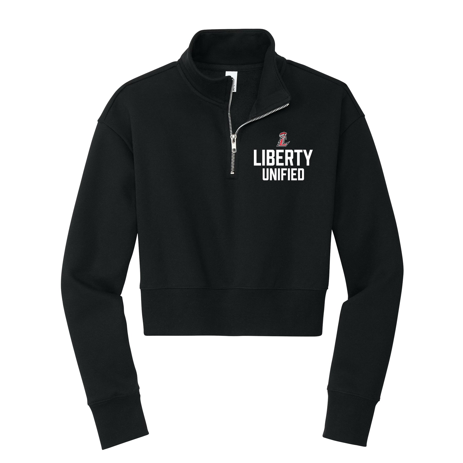 Liberty Unified Cropped 1/4 Zip Fleece