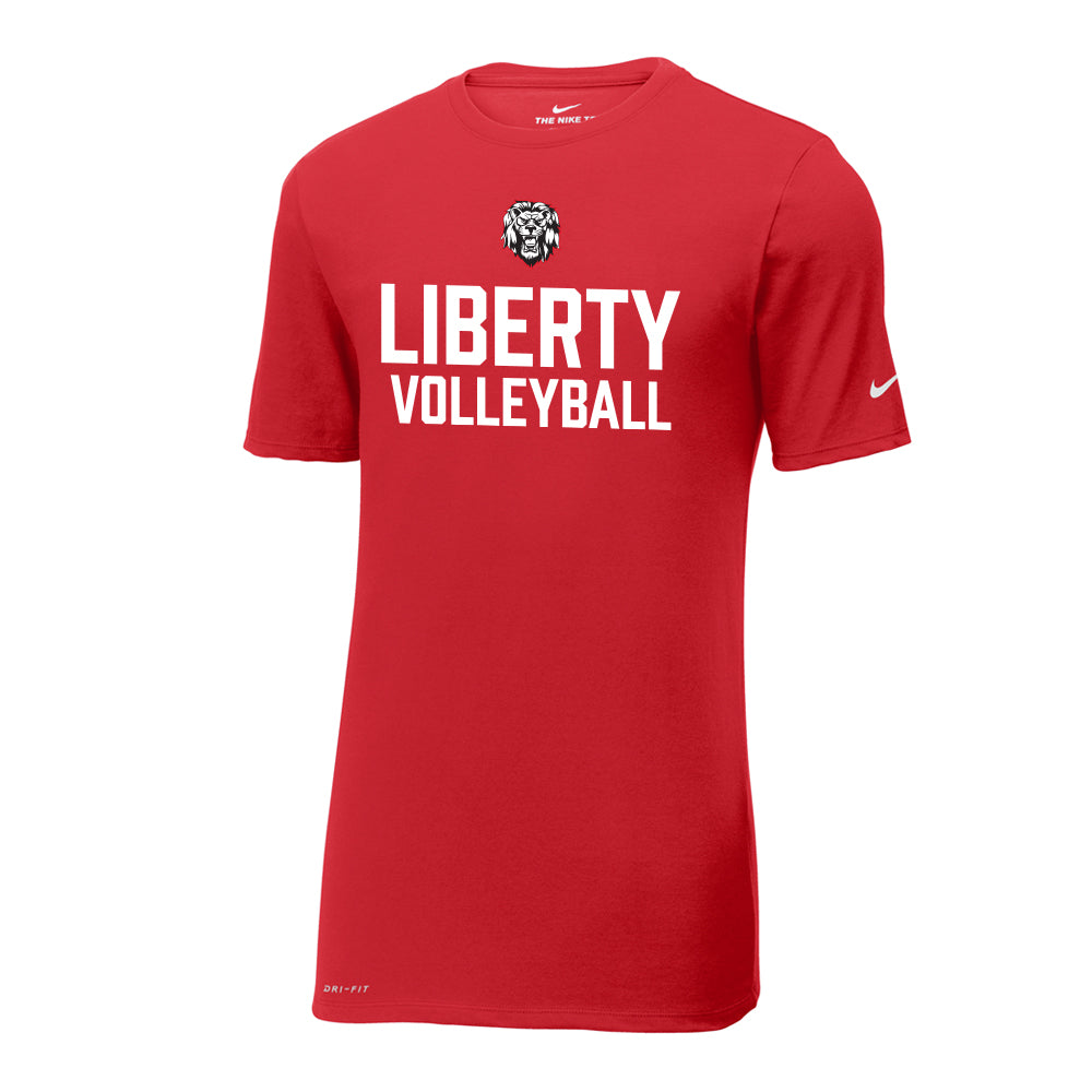 Liberty Volleyball Nike Dri-Fit Tee