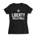 Liberty Volleyball Women's Fitted Tee