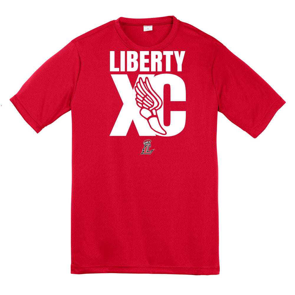 Liberty Lions Cross Country Dri Fit Tee