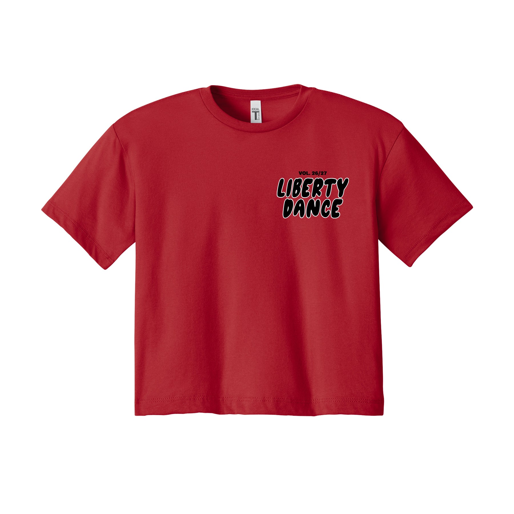 Liberty Performance Dance Vol 26-27 Cropped Tee