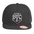 Liberty Lion New Era Black Flat Bill Snapback