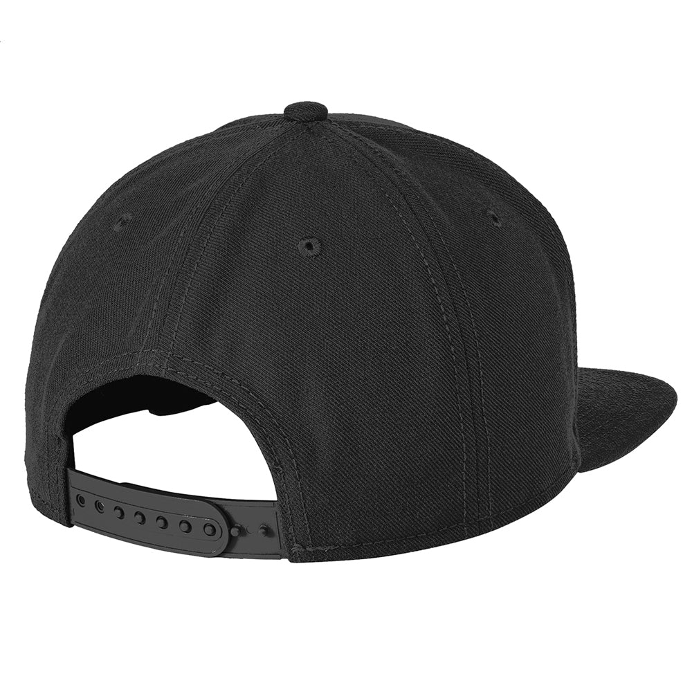 Liberty Lion New Era Black Flat Bill Snapback