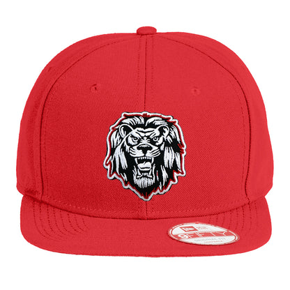 Liberty Lion New Era Red Flat Bill Snapback