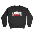 Lions Cheer Checkered Unisex Crewneck Sweatshirt