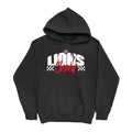 Lions Cheer Checkered Hoodie