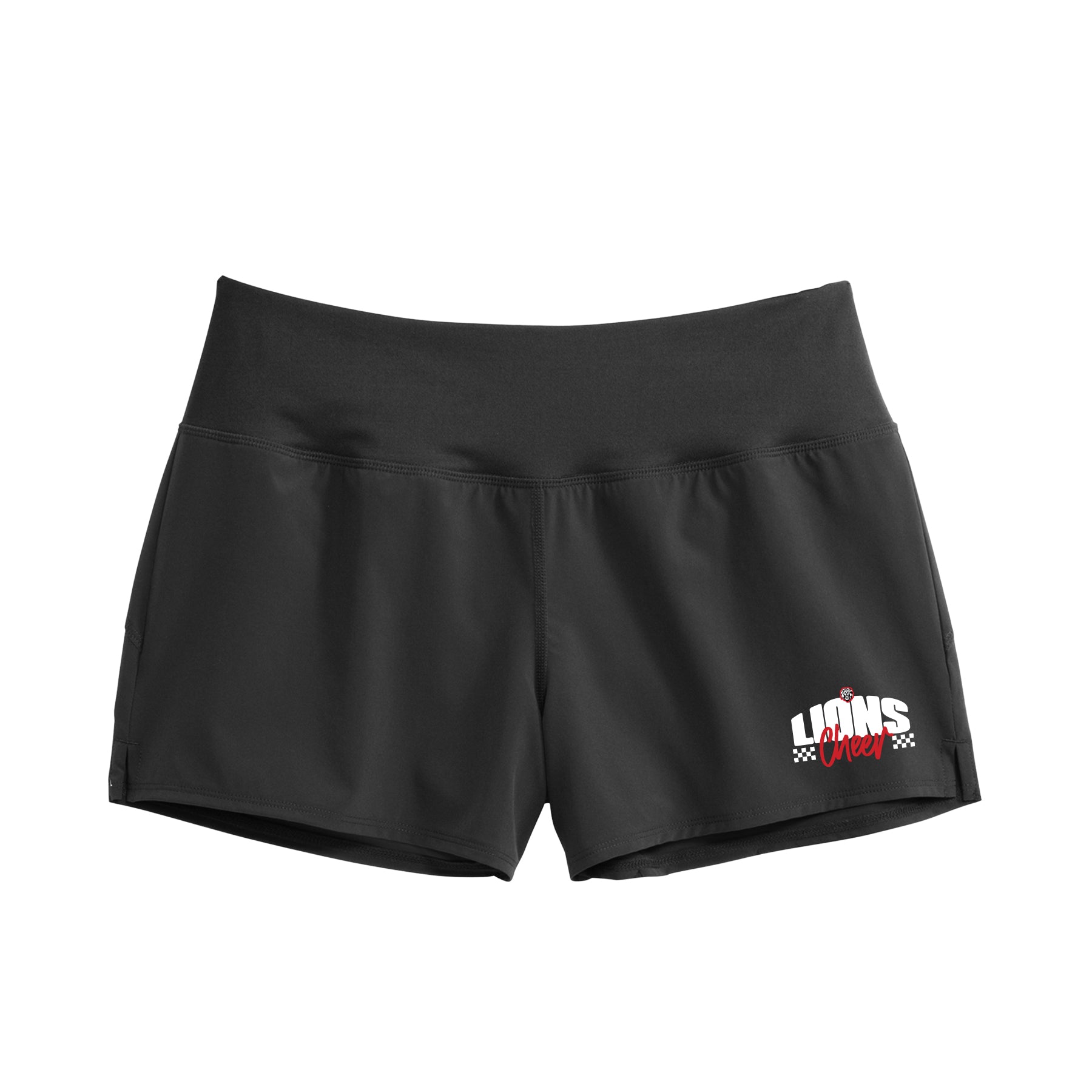 Lions Cheer Checkered Women's Shorts