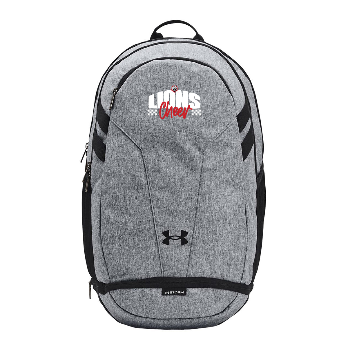 Lions Cheer Checkered Under Armour Hustle Backpack