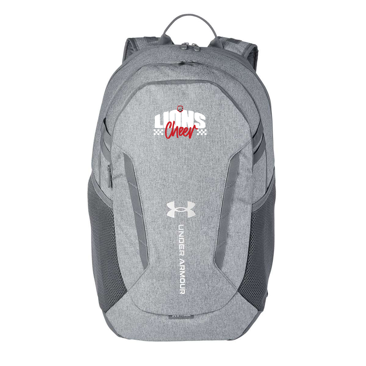 Lions Cheer Checkered Under Armour Hustle Backpack