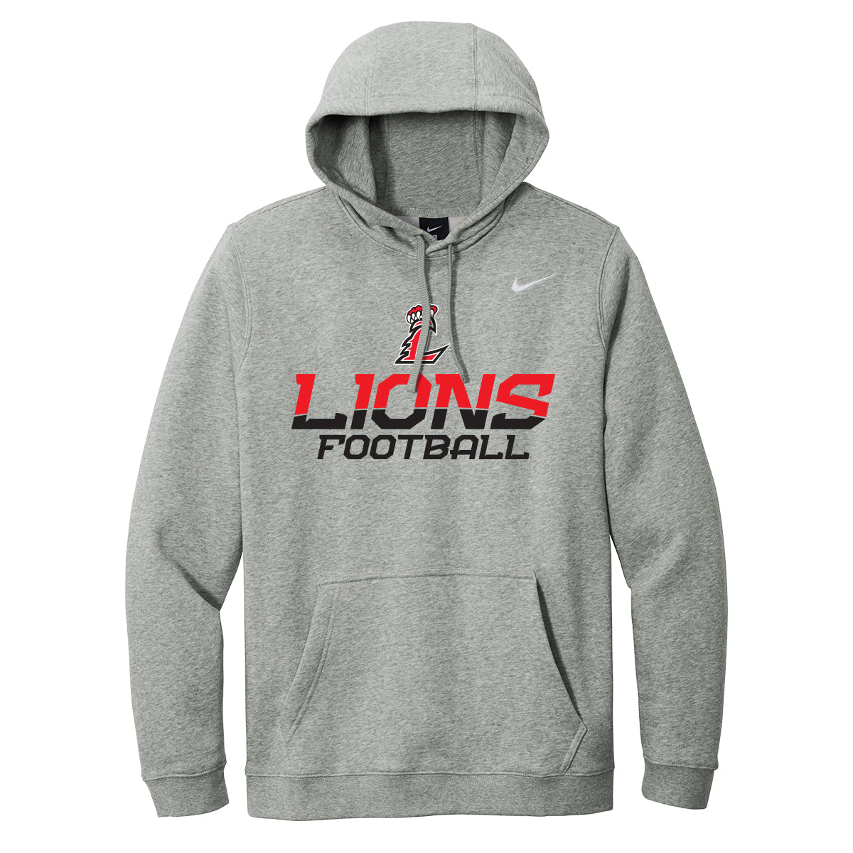 Lions Football (two color) Nike Hoodie