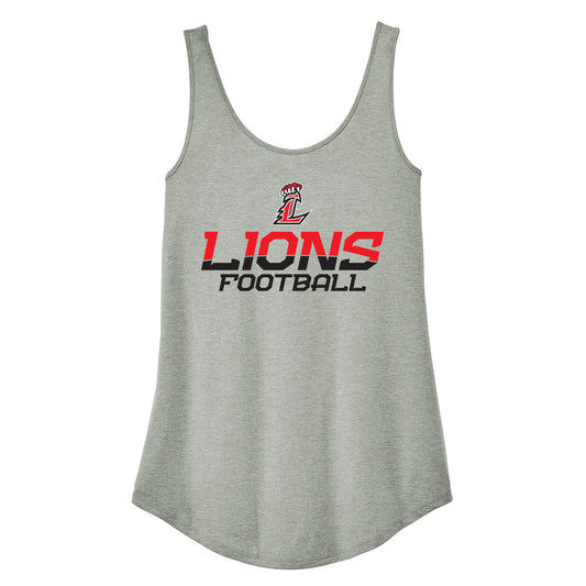 Lions Football (two color) Women's Tank Top