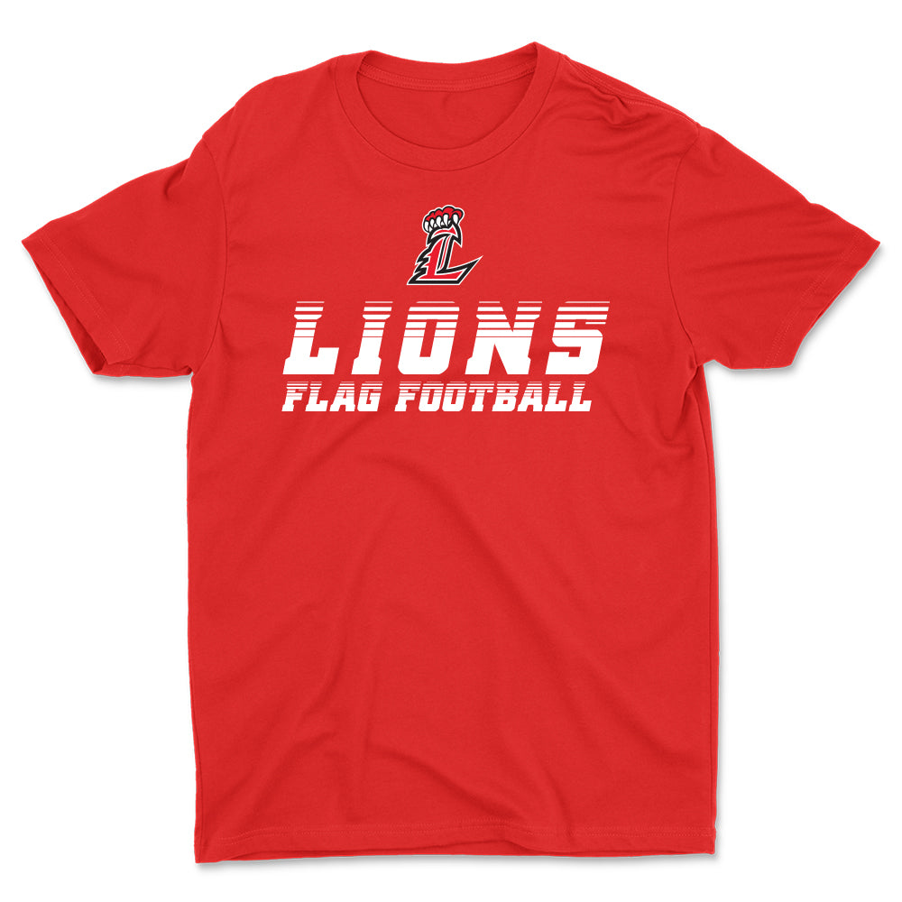 Lions Speed Flag Football Unisex Tee