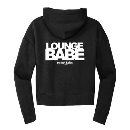 Lounge Babe Cropped Hoodie