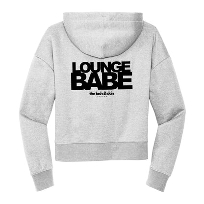 Lounge Babe Cropped Hoodie