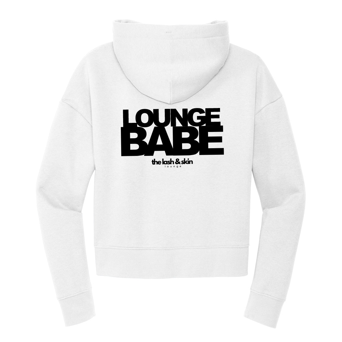 Lounge Babe Cropped Hoodie