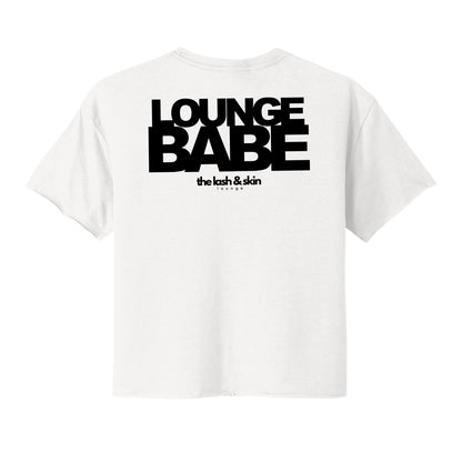 Lounge Babe Cropped Tee