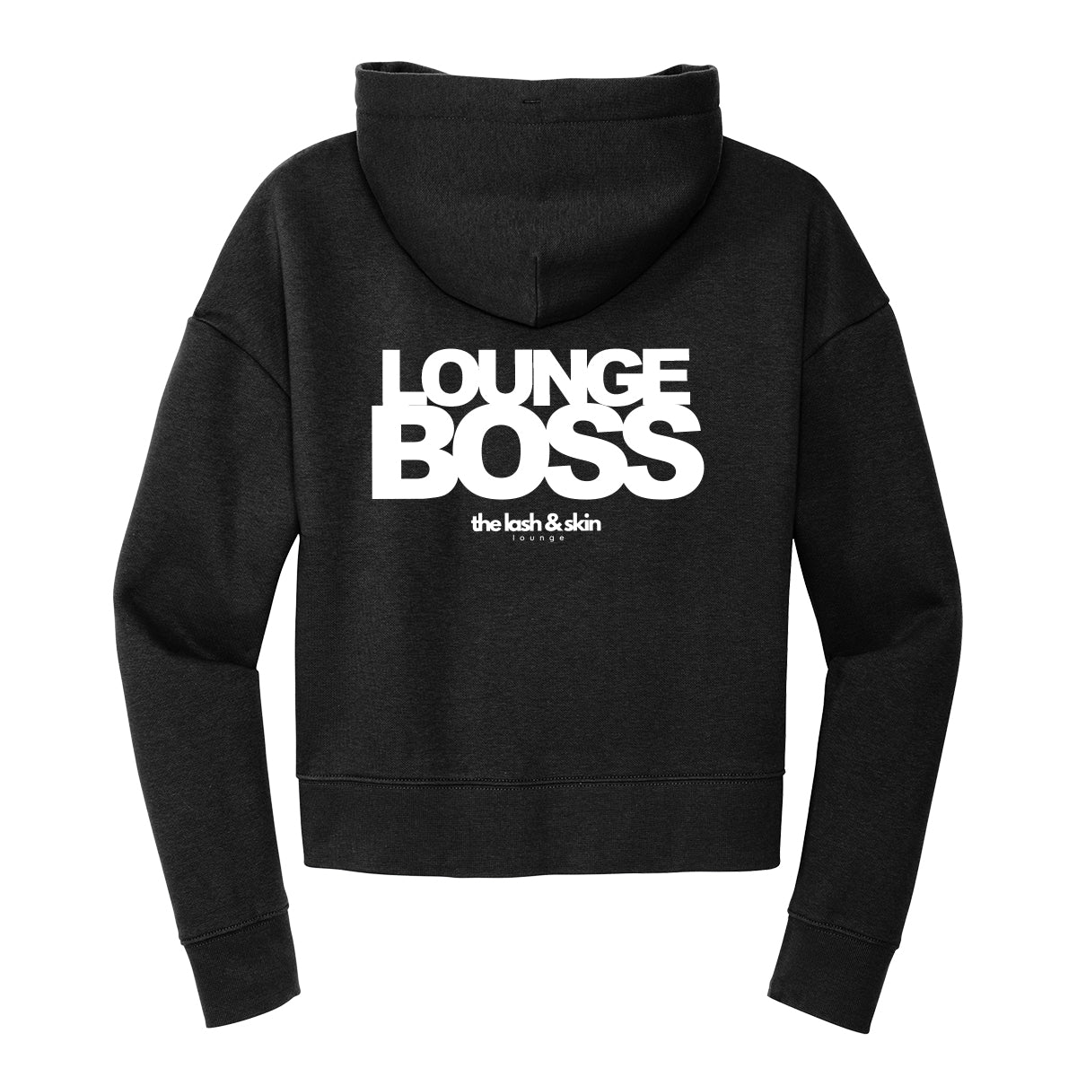 Lounge Boss Cropped Hoodie