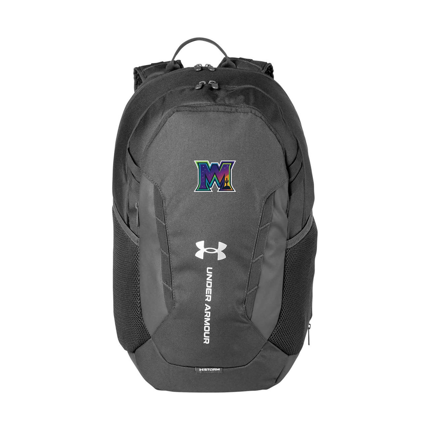 Moonshot M Baseball Under Armour Hustle 5.0 Team Laptop Backpack
