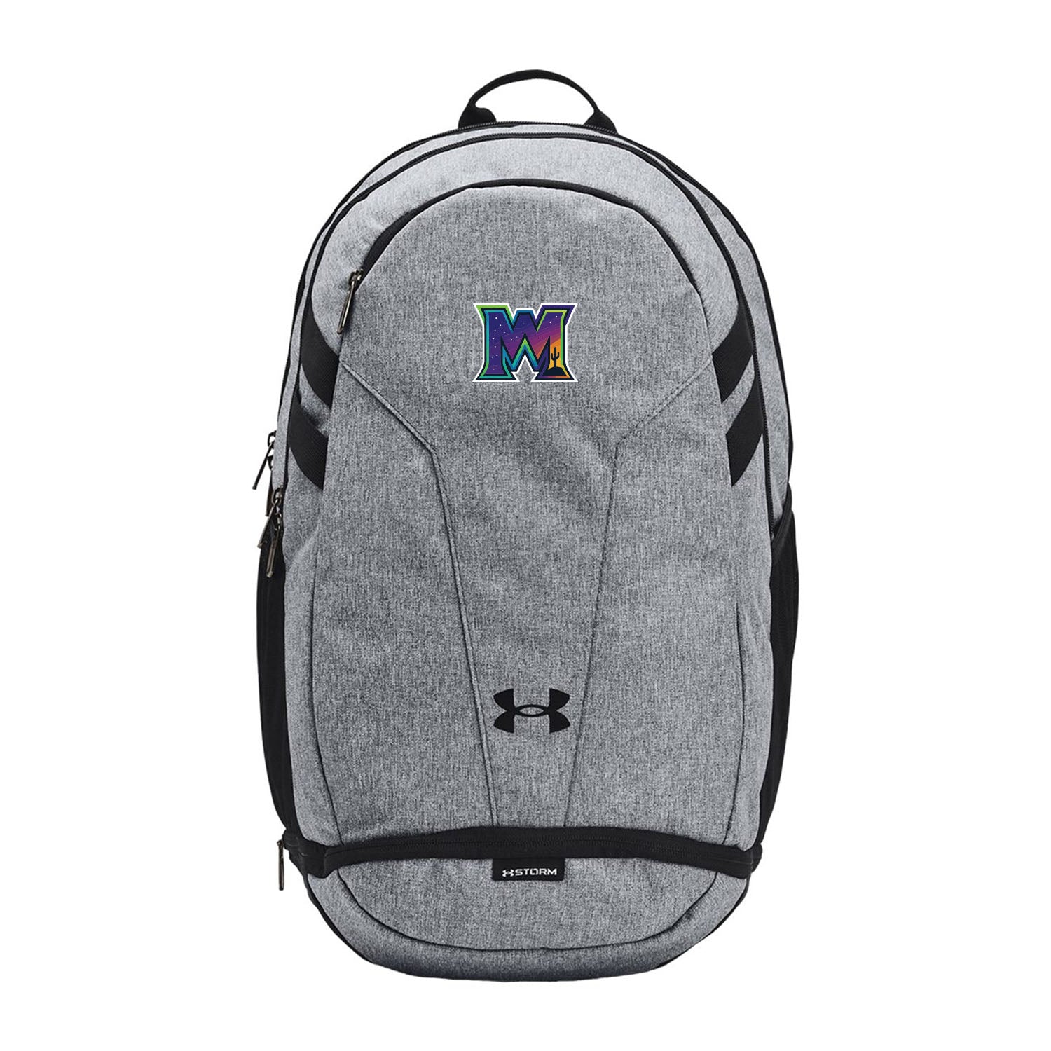 Moonshot M Baseball Under Armour Hustle 5.0 Team Laptop Backpack