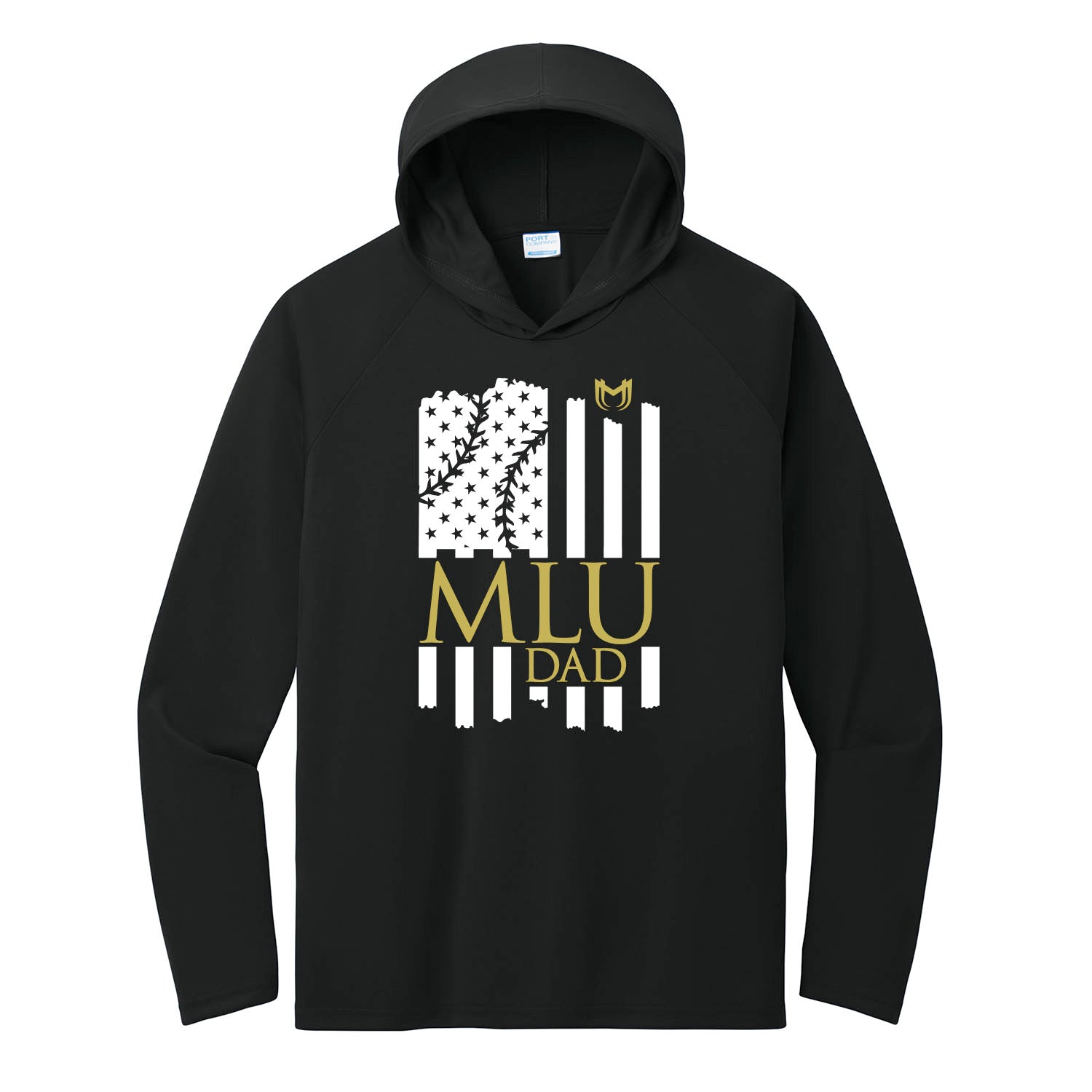 MLU Dad Performance Hooded Long Sleeve Tee