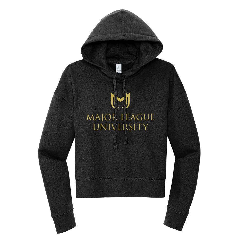 Major League University Cropped Hoodie