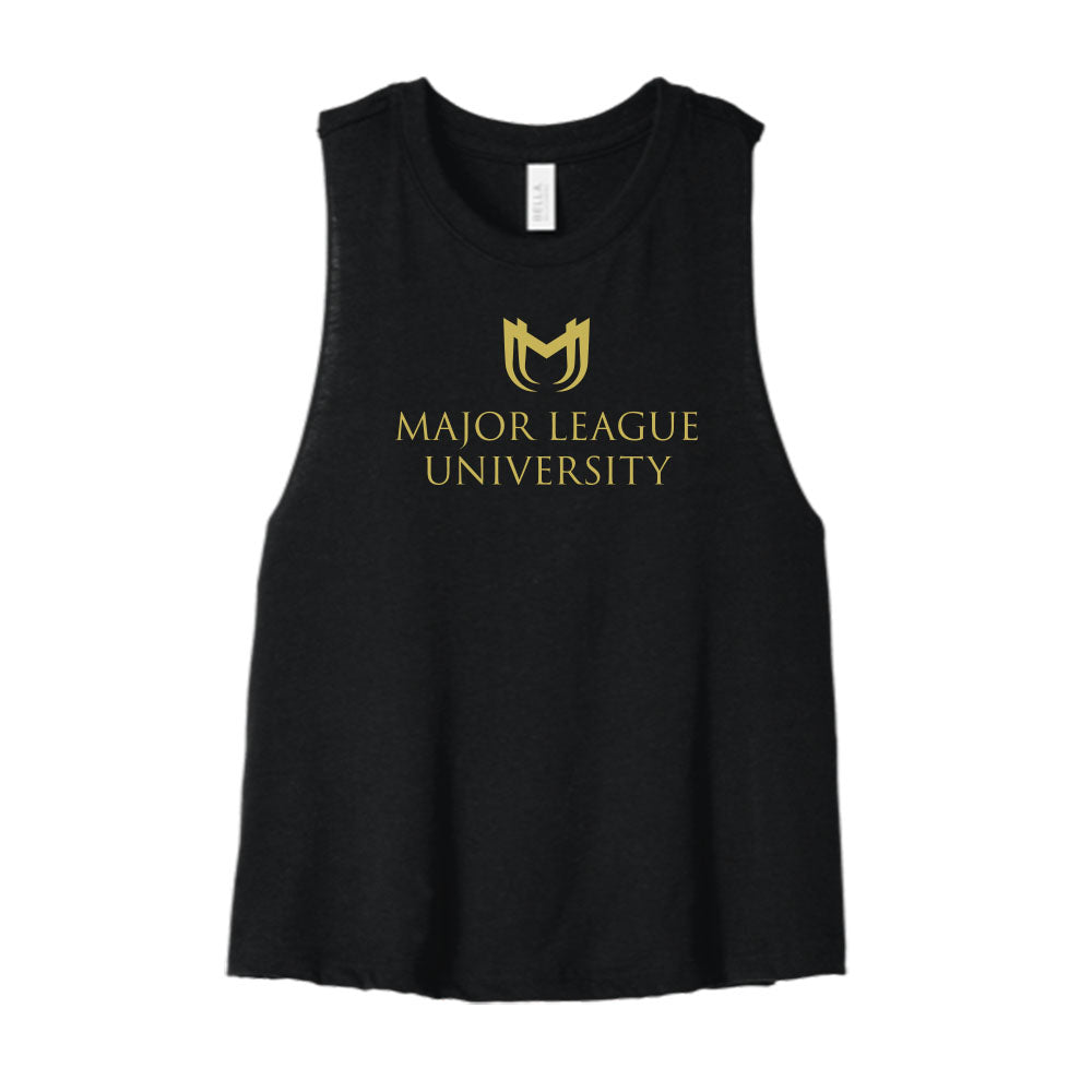 Major League University Women's Cropped Tank