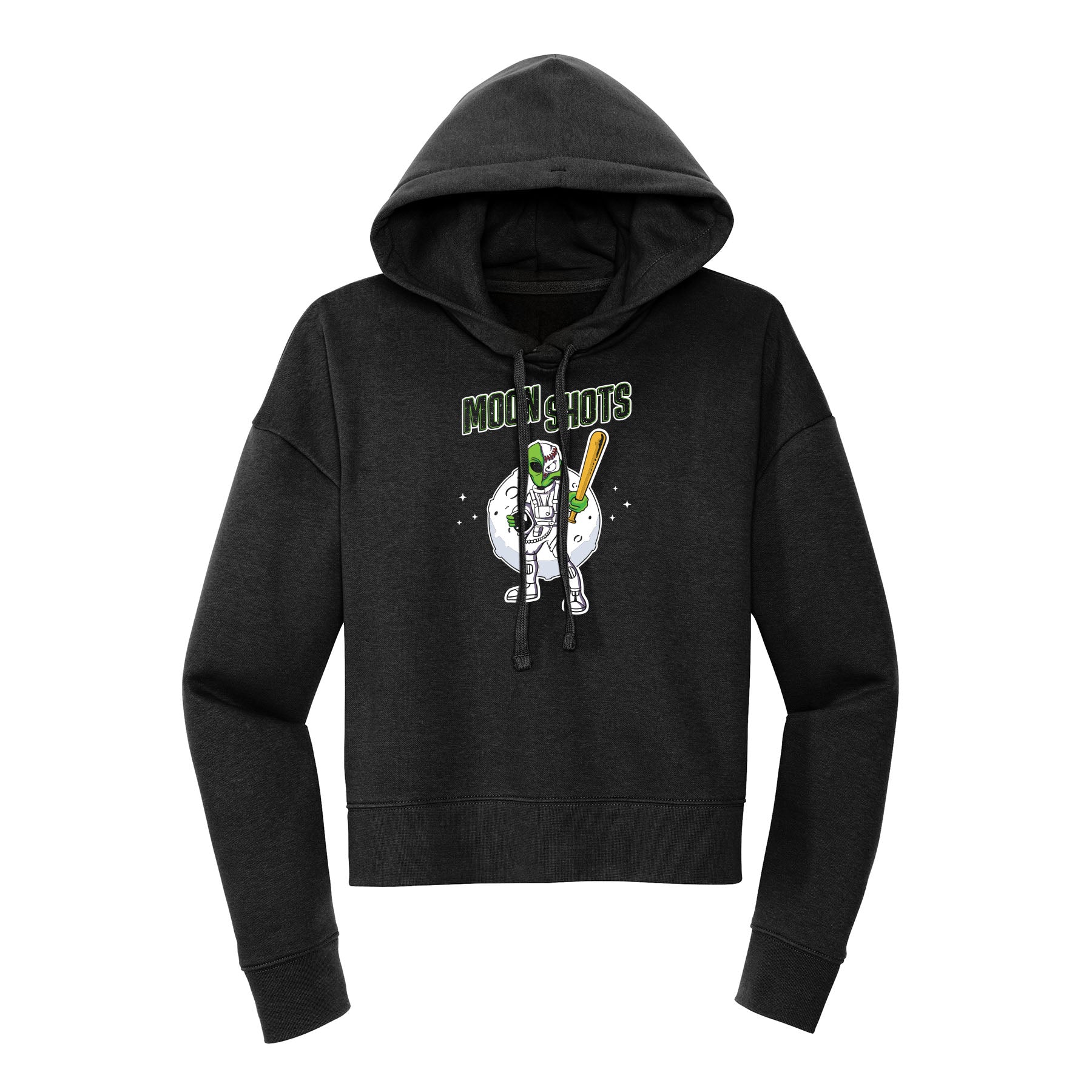 Moonshot Alien Cropped Hoodie