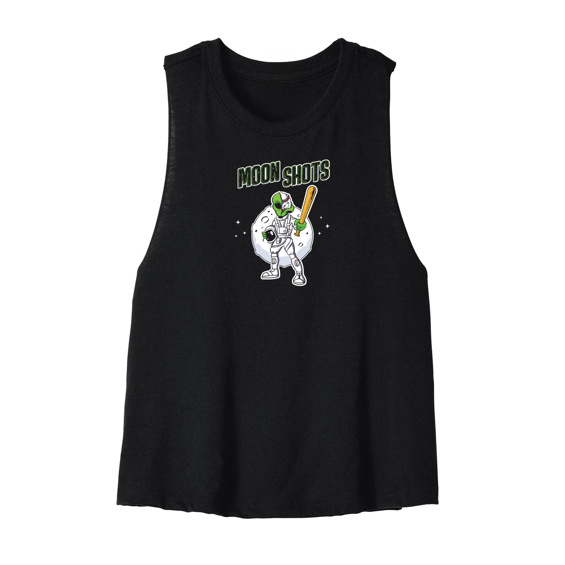 Moonshot Alien Women's Cropped Tank