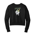 Moonshot Alien Cropped Crewneck Sweatshirt