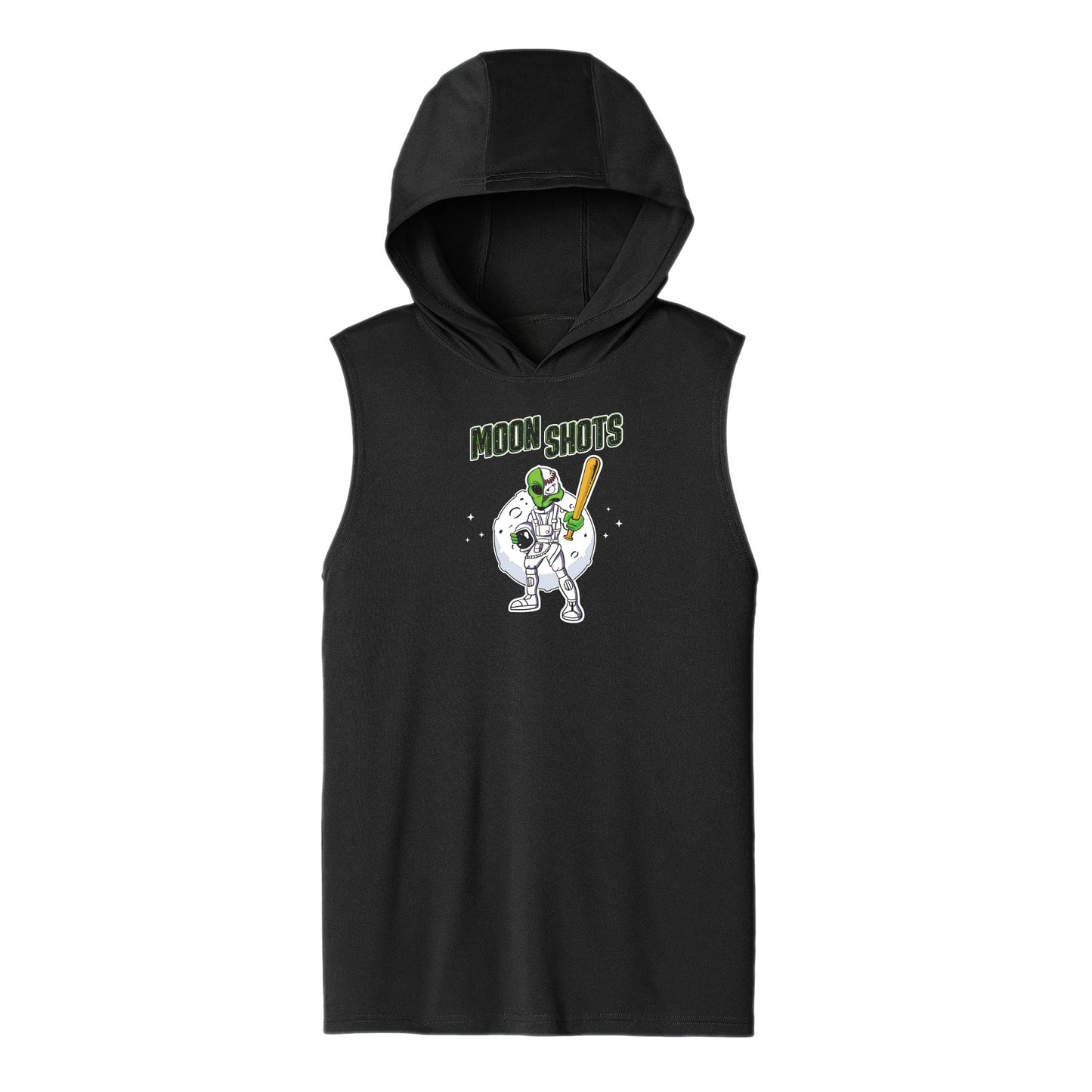 Moonshot Alien Unisex Dri Fit Hooded Tank