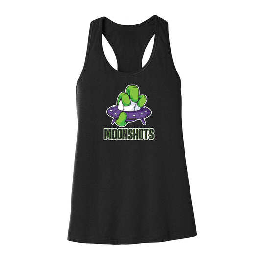 Moonshot Spaceship Women's Racerback Tank