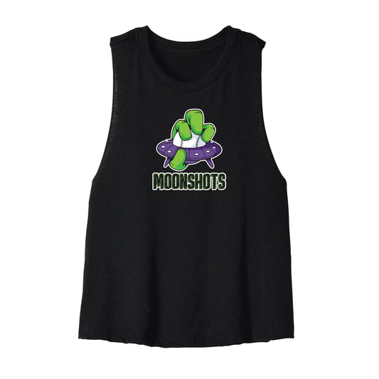 Moonshot Spaceship Women's Cropped Tank